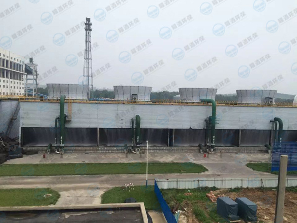 Steel structure cooling tower
